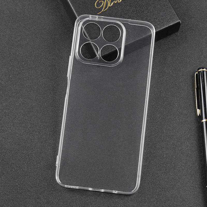 

For Honor X8b 4G Clear Case Ultra Thin TPU Phone Cover Precise Cutout A