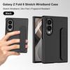 Luxury Soft Silicone Wrist Strap Bracket Case for Samsung Galaxy Z Fold 8 Ultra Fold 7 6 5 4 3 Thin Matte Hard Shockproof Cover