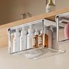 Drawer Style Storage Box Under The Mirror Cabinet Transparent Wall Mounted Storage Rack Cosmetic Sorting Rack