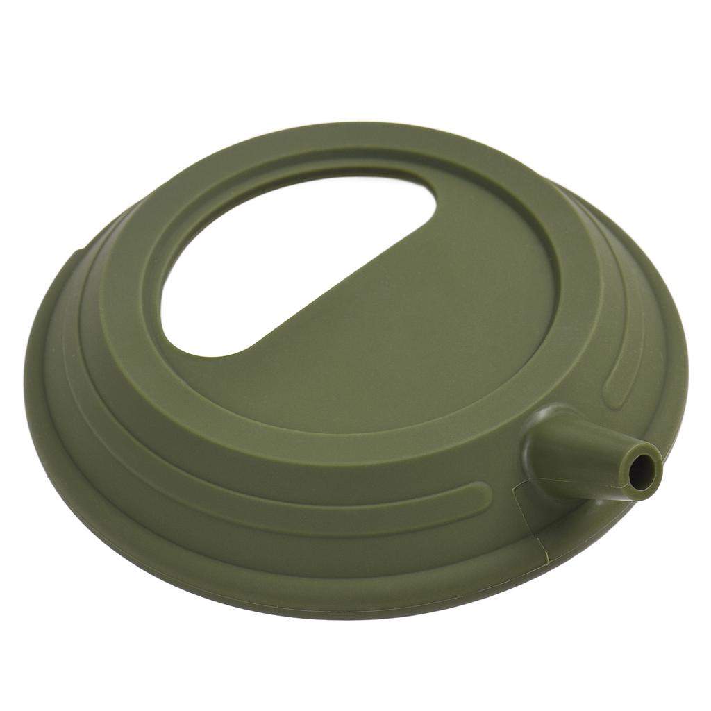 Silicone Kettle Lid Outdoor Portable Hand Brew Pot Camping Tea Pot Cover High Temperature Tolerant for Camping and Hand