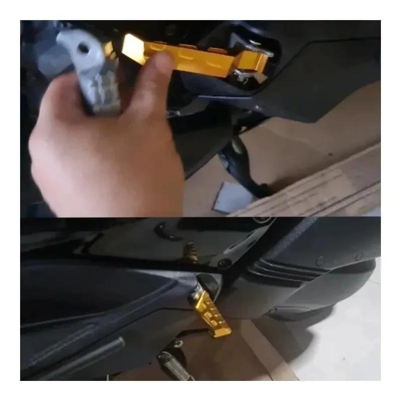 Motorcycle Parts Rear Pedal Passenger Footrest Pegs Foot for XMAX300 XMAX250 X MAX XMAX 125 250 300 400 NMAX155NMAX155 5C