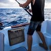Portable Mesh Boat Storage Bag Self Adhesive Waterproof Marine Storage Organizer for Gear Tackle Accessories Organization
