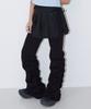 Faike Giselle Pleated Wrap Skirt_Black