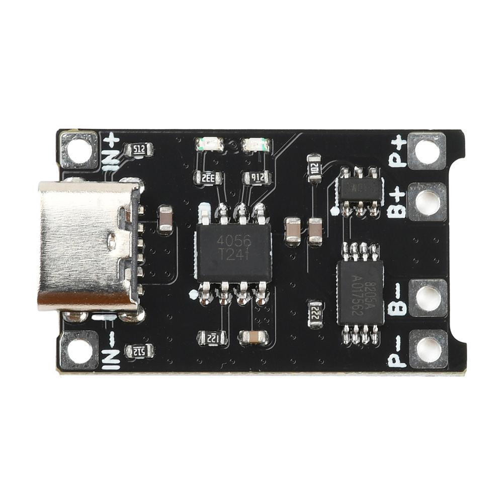 

TP4056 Lithium Battery Charger Module DC 4-8V 1A mini Charging Board With Protection Type C Interface For DIY