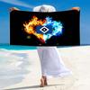 Hsv Bilder Print Beach Towel, Large Soft Quick Dry Towel for Beach Camping Swimming