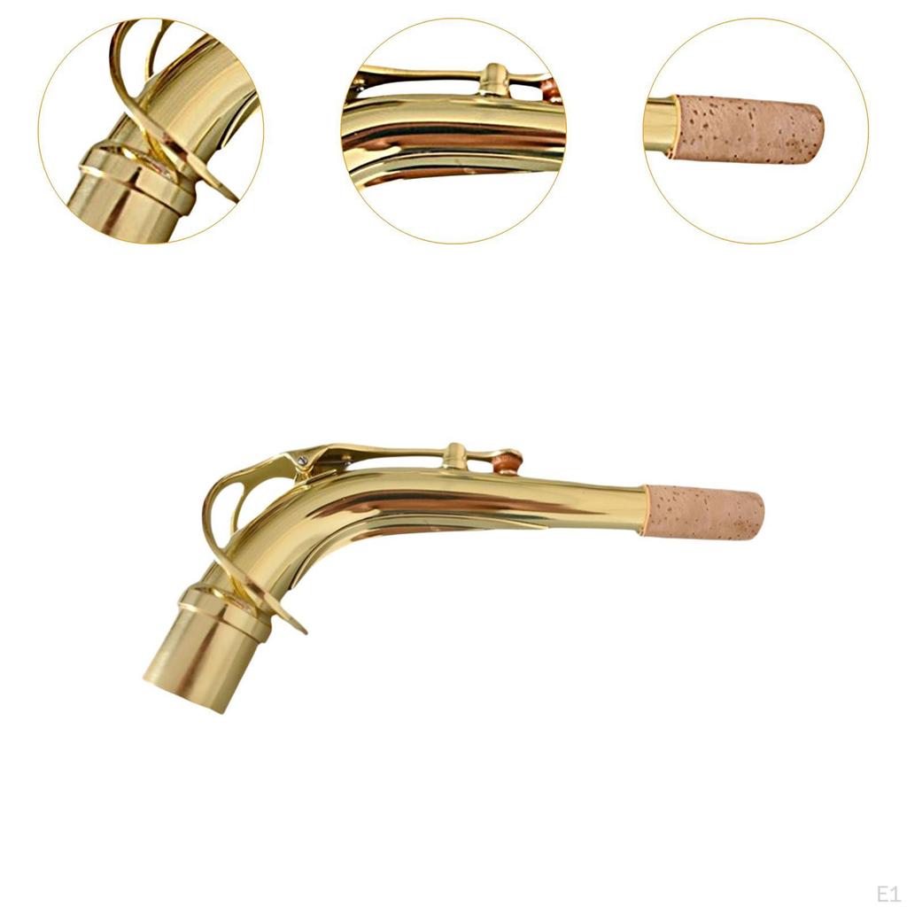 Alto Saxophone Bend Neck,E Flat Elbow Neck,24.5mm Port Diameter Part,Instrument
