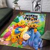 1pc Winnie the Pooh Pattern Carpet Area Rug Non Slip Carpet Hand Washable Floor Mat Suitable For Living Room Bedroom Home Decor Room Decor