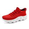 New large size men's shoes lightweight breathable socks shoes men's lace-up outdoor sports and leisure shoes men's mesh shoes