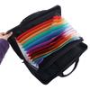 Waterproof Handheld File Bag 13 Accordion Pocket Portable Safe Storage Case  Papers