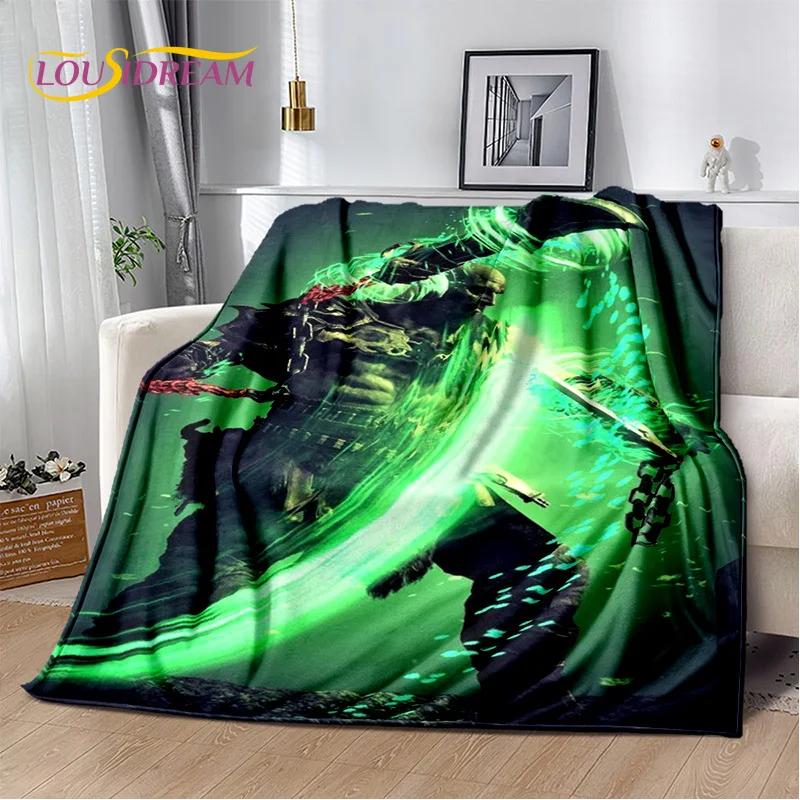29 Style Kratos God of War Games Cartoon Blanket,Soft Throw Blanket for Home Bedroom Bed Sofa Picnic Travel Office Cover Gifts
