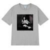 Horká zpěvačka YEULE Evangelic Girl Is A Gun Album Tričko Pánské Dámské vintage Oversized trička s krátkým rukávem Unisex 100% bavlna Topy
