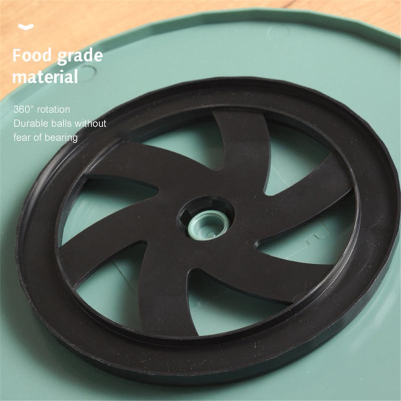Multifunctional  Shelf 360 Rotation Turntable Storage Holder Jars Organizer Kitchen Bathroom Tool