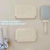 Foldable Storage Rack Wall Mounted Folding Board Bathroom Storage Clothes No Punching Multi-functional Storage Rack