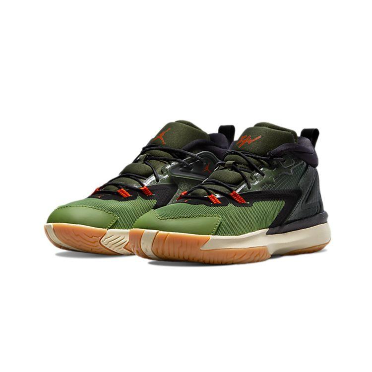 Air Jordan Jordan Zion 1 PS Lets Dance Kids Sneakers Green Carbon-Green Asparagus DC2024-300