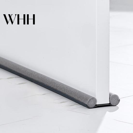 Door Stop Strip Seam Seal Flexible Cut Freely Draft Stopper Bottom Weather Stripping for Home