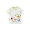 PawinPaw Cartoon Bear Toddler Boys' Drop-Shoulder Round Neck T-Shirt