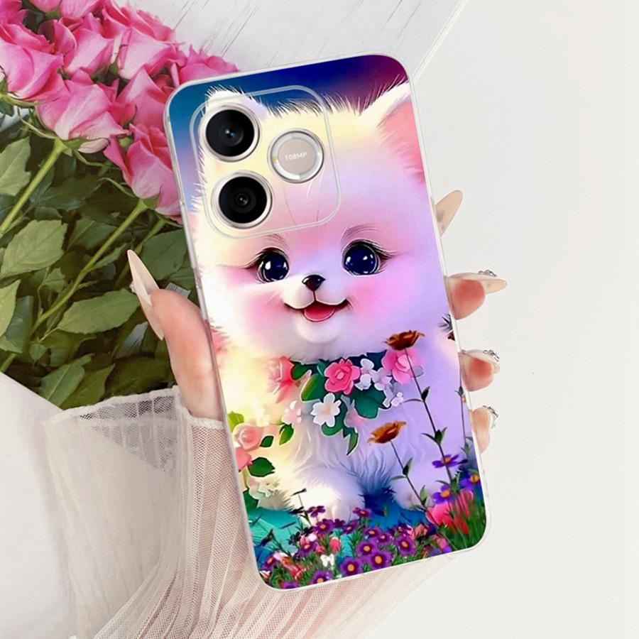 For Honor 600 Lite Phone Case LNA-NX1 Back Cover Cute Cat Cartoons Printing Soft Silicone Shell Honor 500 Smart 600lite Funda