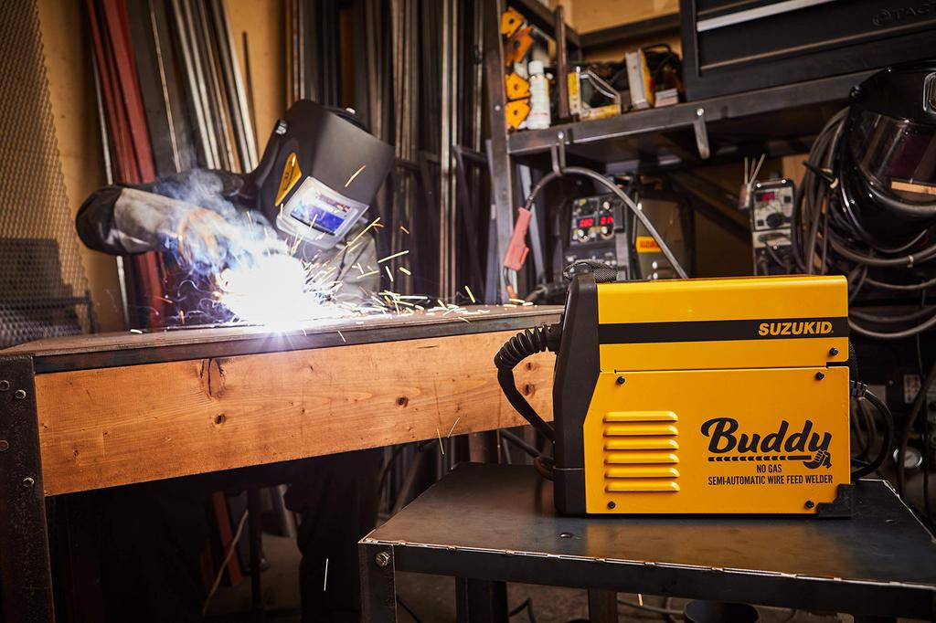 SUZUKID100V Exklusives Schweißgerät Buddy80 Inverter 100V Exklusivgeschäft limitiert Halbautomatisch Ohne Gas SBD-80 [Online-Modell]