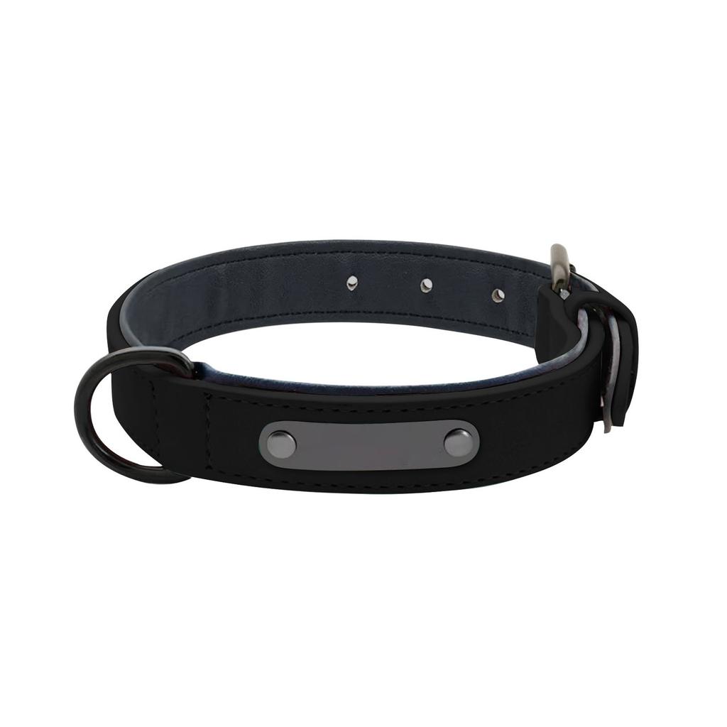 DIY Dog Collar Frosted Anti-lost Small Large Dog Puppy Pet Collar Collar