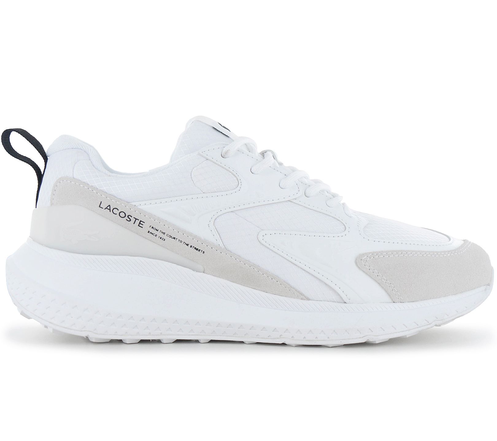 LACOSTE L003 EVO 124 - Men s Sneakers Shoes White 747SMA012121G ORIGINAL EU 42.5 UK 8.5 белый