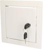Trappe de visite - KOTARBAU - 15 x 15 cm - Métal - Blanc - Accès facile