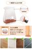 VIUME Chair Leg Noise and Scratch Felt Sheets with Compatible with Round and Square Set of 16 Covers, Silicone, Clear, Prevention, Refills, Legs,