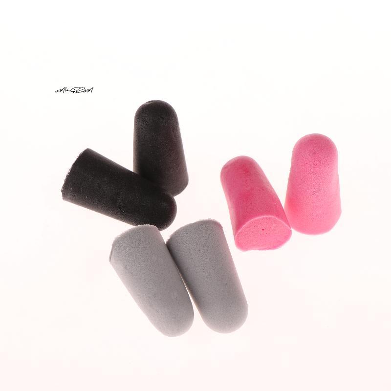 10Pairs Soft Foam Ear Plugs Reusable Noise Reduction for Work Study Sleep Travel Aircraft Anti Noise Ear Care Ear Aid