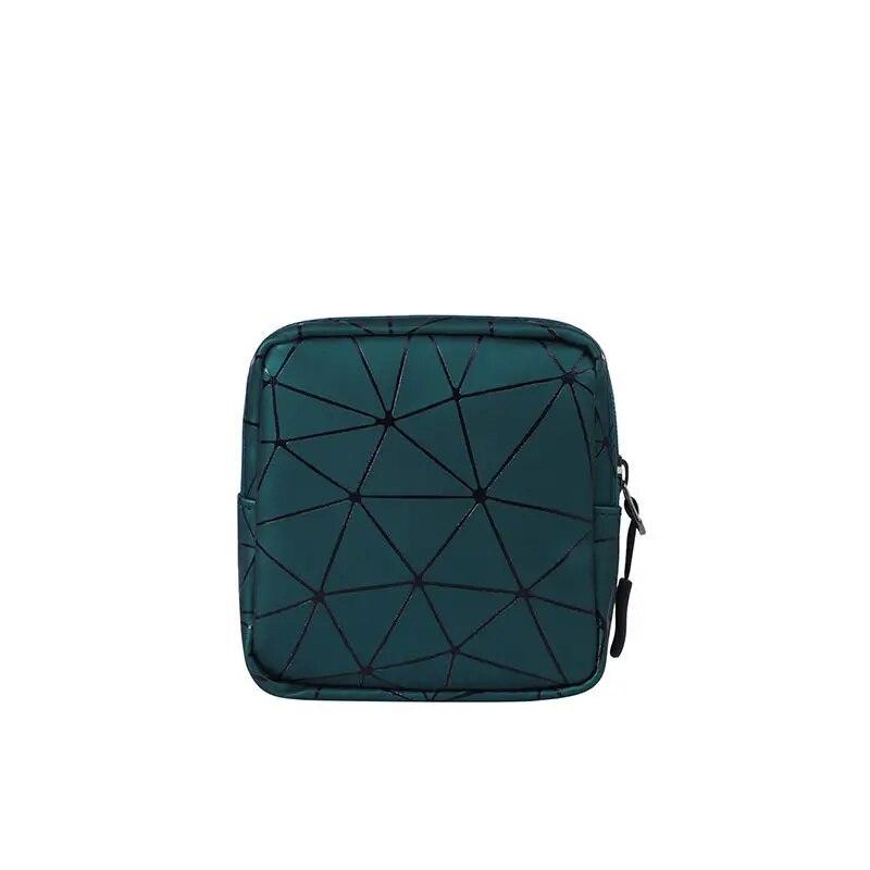 

Новая сумка для хранения гигиенических прокладок, симпатичная и портативная для девочек, с сумкой для хранения гигиенических прокладок и ежемесячной сумкой для женщин зелёный