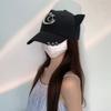 Women Kitten Ears Baseball Hat Cats Ear Versatile Hat for Idol Concert Shows Breathable Hat for Adults