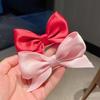 Cute Bowknot Hair Clips For Girls Kawaii Barrettes Fashion Hair Accessoires Kids Colored Fabric Woman Hairpin All-Match Hairgrip
