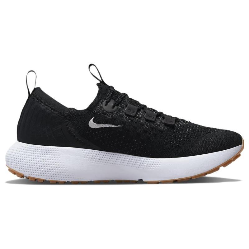 Nike React Escape Run Flyknit 'Black White' Women's Sneakers DC4269-001