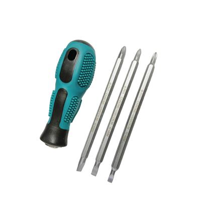 Set Cacciavite Multifunzione Regolabile 3 in 1 Cacciavite Bidirezionale con 3 Punte Cacciavite a Taglio e Phillips Strumento di Riparazione