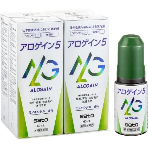 

[Препарат ОТС типа 1] Арогейн 5 60 мл x 4 флакона