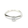 Used TIFFANY&Co. Ring EU#50 Pt950Platinum/diamond 3.2g Platinum Platinum