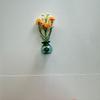 Mini Glass Bottle Flower Vase Fridge Magnets Big Small Sizes For Home Kitchen Diy Decoration Ornaments