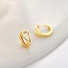 Circle Ear Buckles Simple Women's Small Earrings New Year Trendy Earrings Summer Temperament