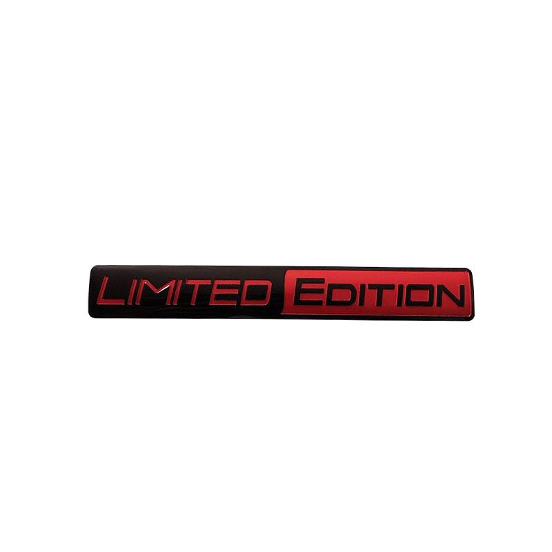 Aluminum Limited Edition Emblem Car Trunk Decal Sticker Badge For Laptop Wall Dashboard Motorcycle Decals Car Tuning Decoration