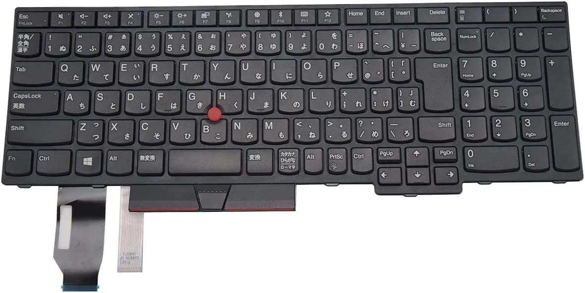 

Клавиатура для ноутбука LENOVO Thinkpad E580 E585 E590 E595 L580 L590 T590 P52 P53s P72 Японская Клавиатура Ремонт Замена
