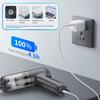 Aspirator auto fără fir, portabil, sistem dublu de filtrare, putere de aspirație 5500PA, aspirator portabil reîncărcabil pentru îndepărtarea prafului