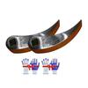 1/2Pcs Crowbar Adapter Head Heavy-Duty Lifting Tool Hardened Open-end Wrench Heavy-Duty Crowbar