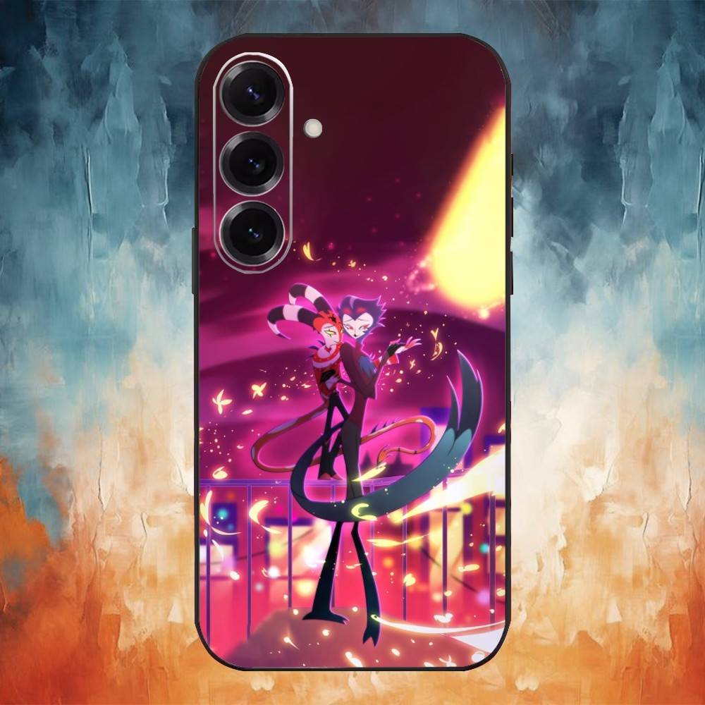 H-Helluva Boss Anime  Phone Case For Samsung Galaxy A73,A72,A71,A70,A53,A52,A51,Others Soft Black Cover Samsung a72