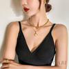 Metal Wind Women'S Temperament Necklace Jewelry Light Luxury Cold Wind Gold Collarbone Side Chain