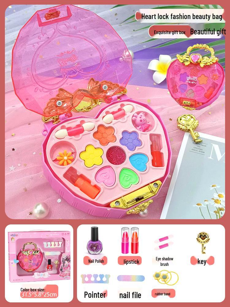 

Набор для макияжа «Маленькая принцесса» для девочек – Подарочная коробка на день рождения