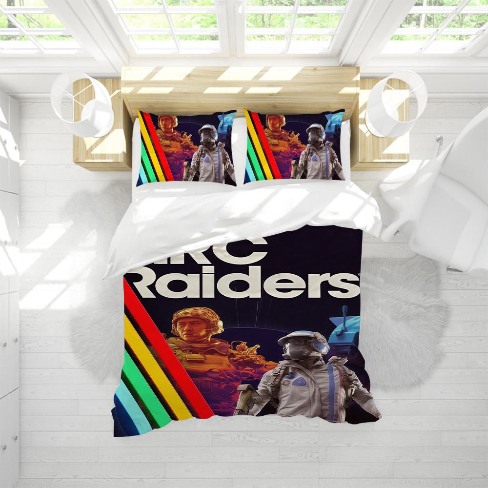 Sada povlaků na peřinu A-ARC R-Raiders Měkká na dotek Lůžko 3dílná Letní Pohodlná Studentská Kolej Domů Dětské Povlečení Nejprodávanější