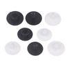 100 יח'/סט אבזם עגול סט כפתורים מפלסטיק אבזם אחורי לנעלי גינה פלסטיק אוניברסלי לתיקון חוף לבנים ולבנות