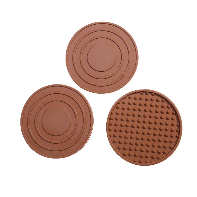 Round Coaster Cup Coffee Drinks Silicone Tea Cup Holder Thickened Anti Slip Heat Pads Kitchen Table podkładka pod kubek