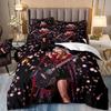 Pop Female Singer T-Taylors 3D Printing Bedding Set Celebrity S-Swift Duvet Cover Pillowcase Single Double Large Size 2/3pcs Set