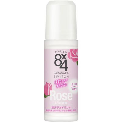 8x4 Roll-On Rose & Verbena 45mL (Quasi-drug) Roll-on Mist Antiperspirant Antiperspirants Directions for Use: - Wear the Product Dry and Put On Clo