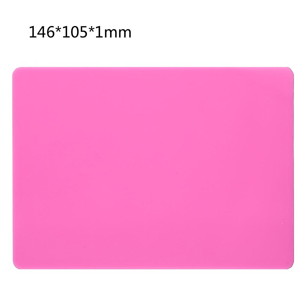 Silicone Mat for Jewelry Casting Mould Placemat Nonstick Heat-Resistant Craft small розовый