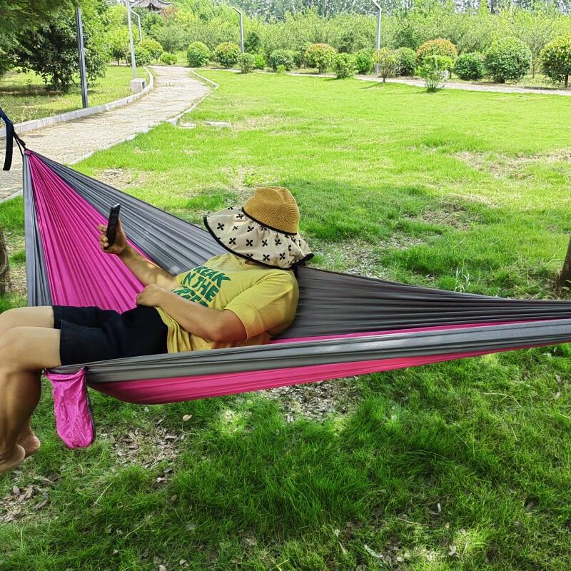 Portable Outdoor Nylon Hammock